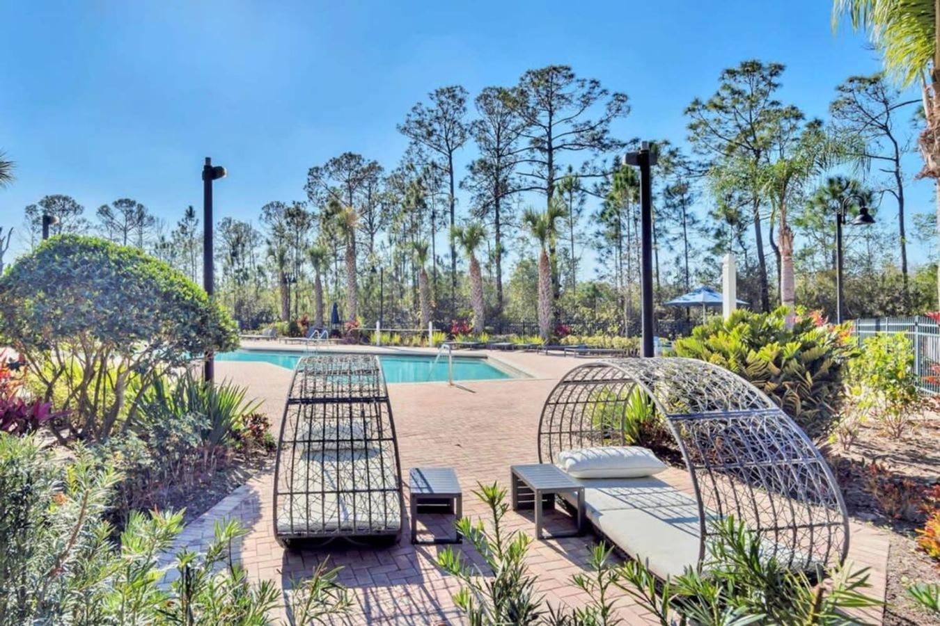 Modern 3Br - Near Disney - Pool And Hot Tub Orlando Bagian luar foto