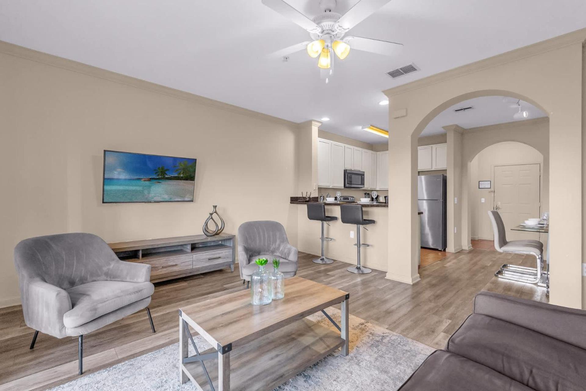 Modern 3Br - Near Disney - Pool And Hot Tub Orlando Bagian luar foto